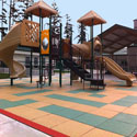 Rubber Playground Tiles